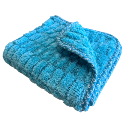 ZERDA CHECKER 75x50cm Turquoise