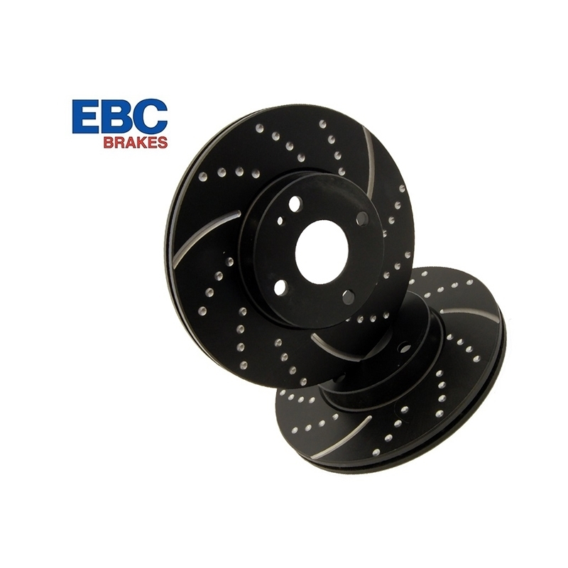 EBC Turbo Grooved спирачни дискове