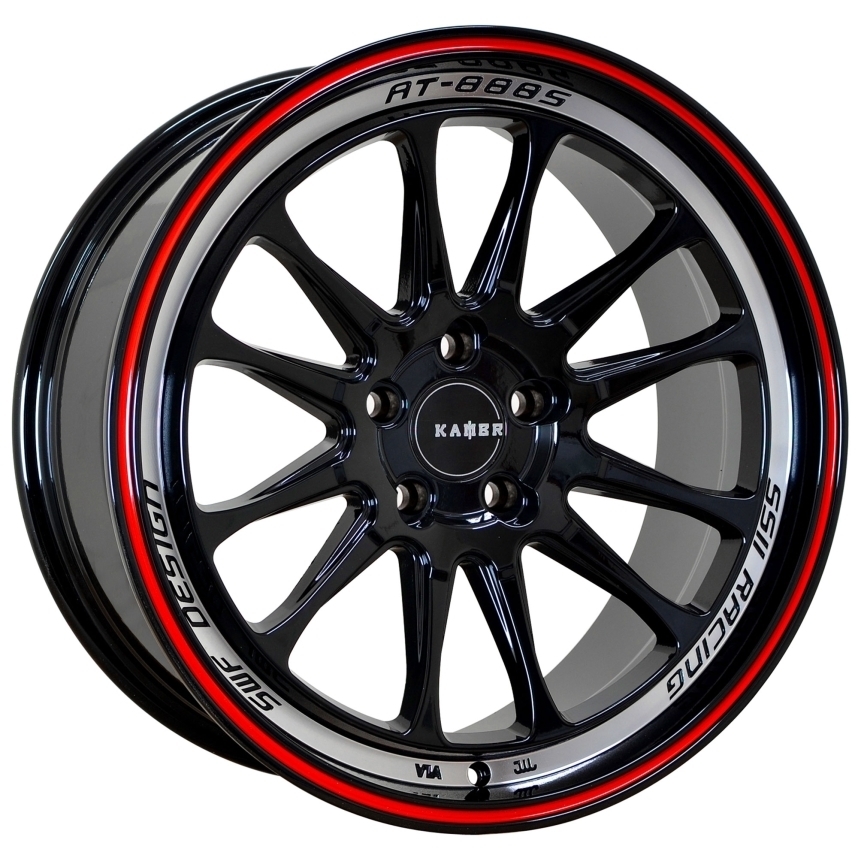 Kambr 130R Black/Red Lip