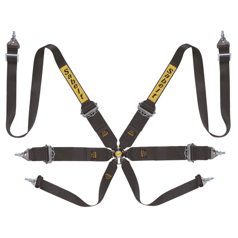 Sabelt Silver 6 point HANS