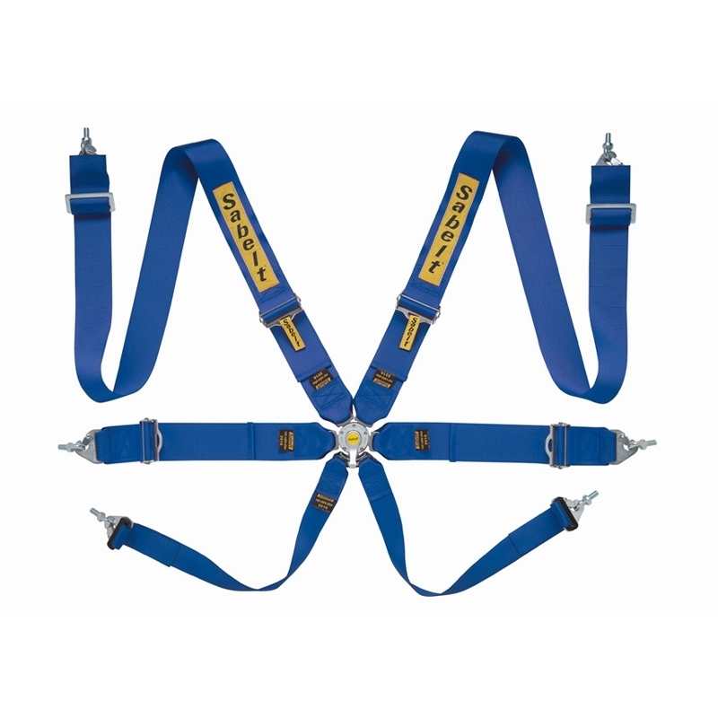 Sabelt Steel Lightweight 6 point HANS
