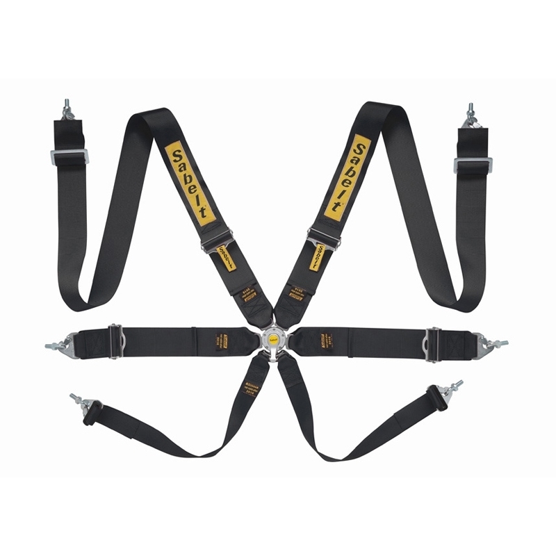 Sabelt Steel Lightweight 6 point HANS