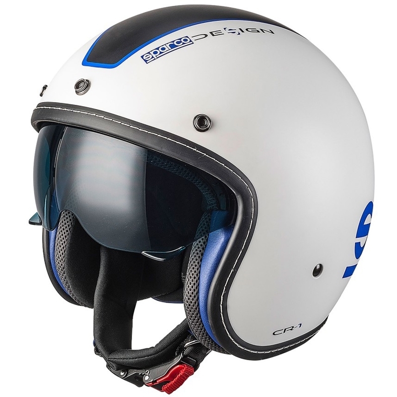 Sparco CR1 бяло/синъо
